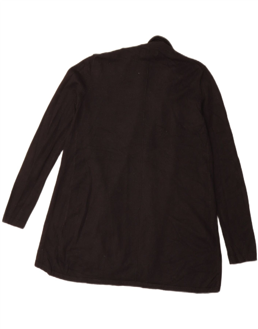 Maglione cardigan aperto da donna Zara UK 12 medio nero