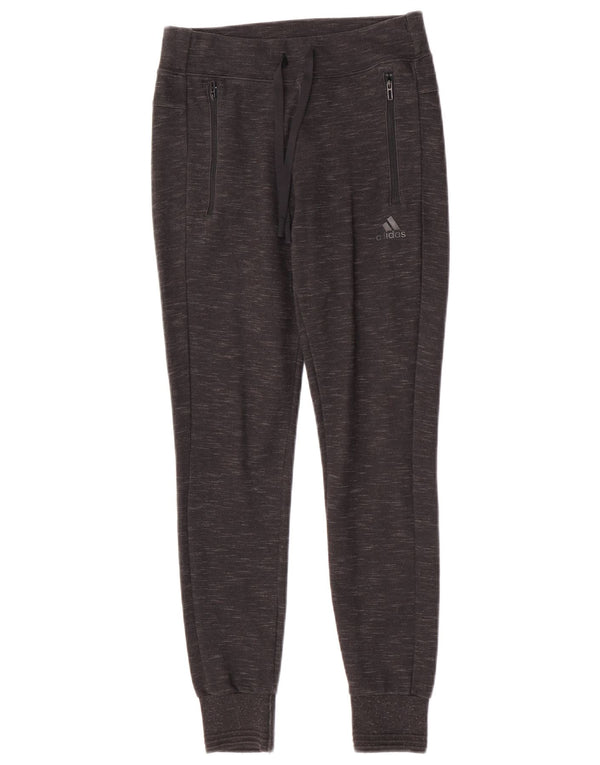 Pantaloni da tuta da donna Adidas Joggers UK 4/6 XS Grey Flecked Sports