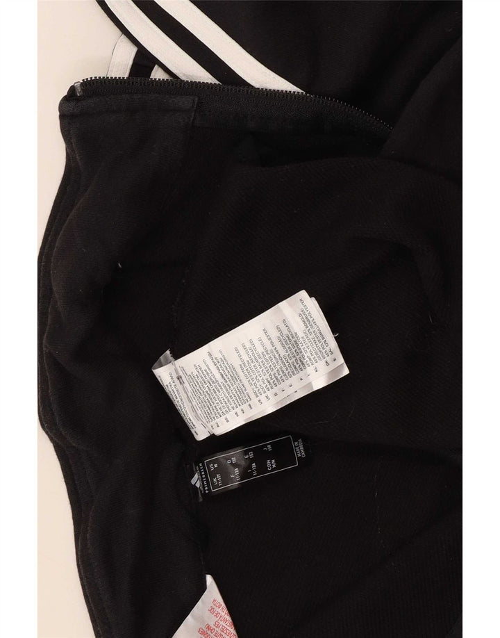 Giacca da tuta da ragazzo Adidas 11-12 anni in poliestere nero