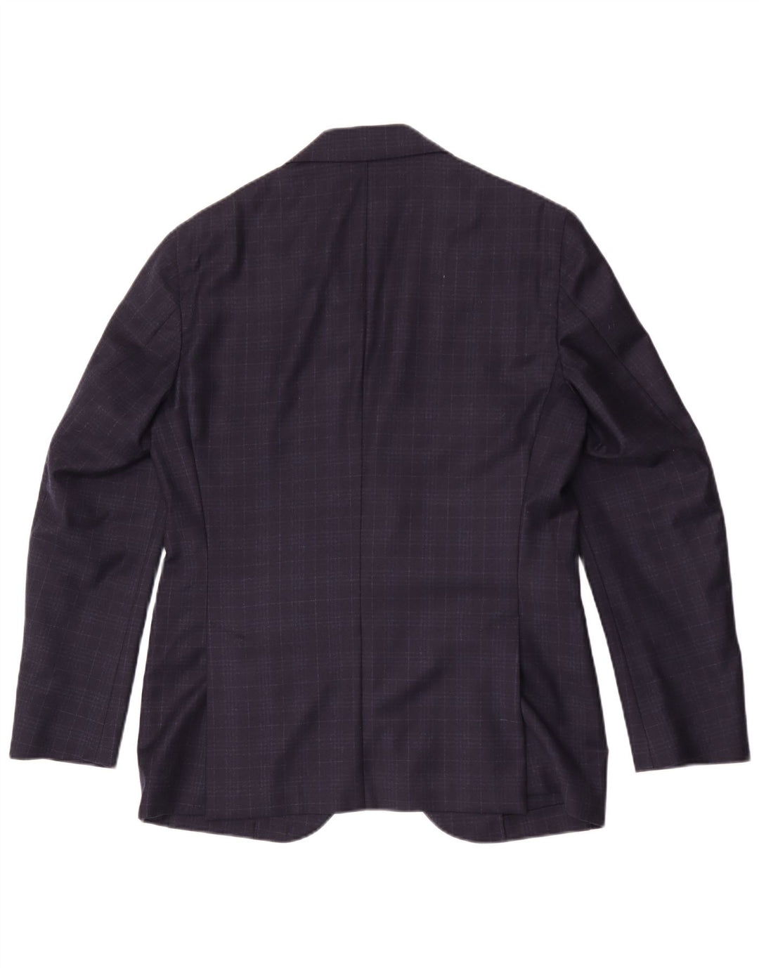 Ermenegildo Zegna Giacca da uomo Heritage Blazer UK 38 Medium Navy Blue Check