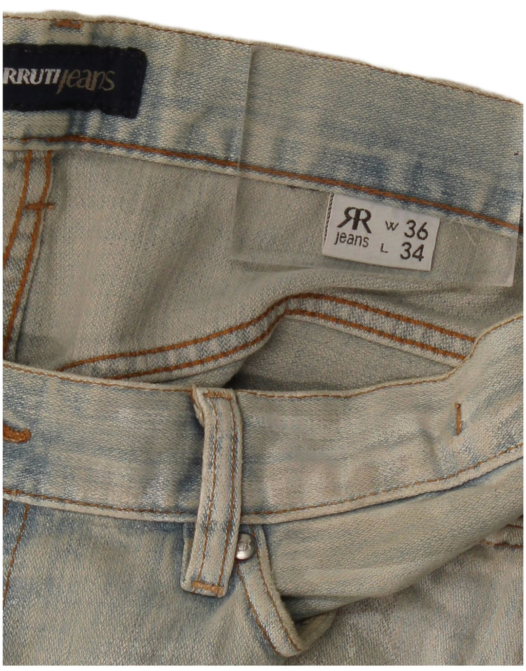 Jeans dritti da uomo CERRUTI W36 L34 Blu