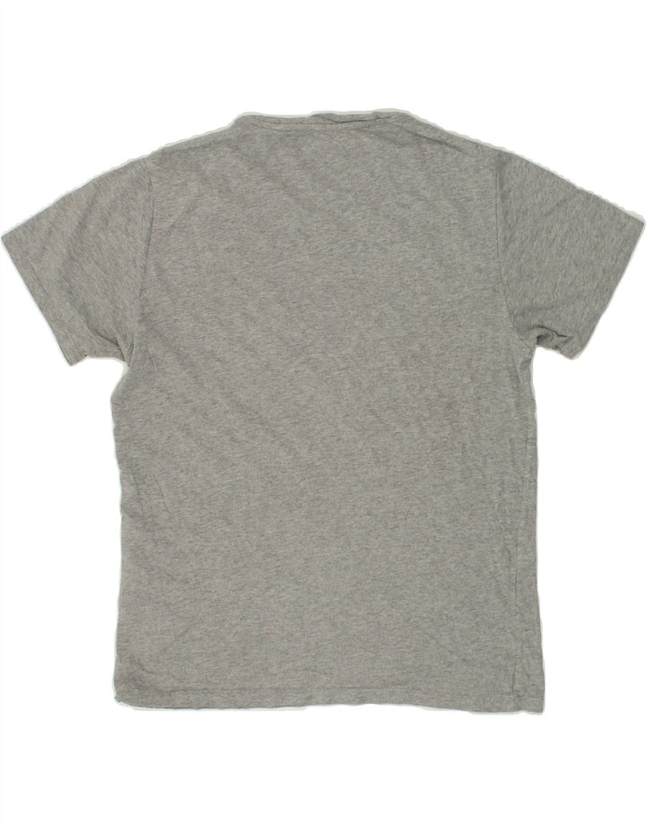 LEVI'S Womens Graphic T-Shirt Top UK 14 Medium Grey Cotton | Vintage Levi's | Thrift | Second-Hand Levi's | Used Clothing | Messina Hembry 