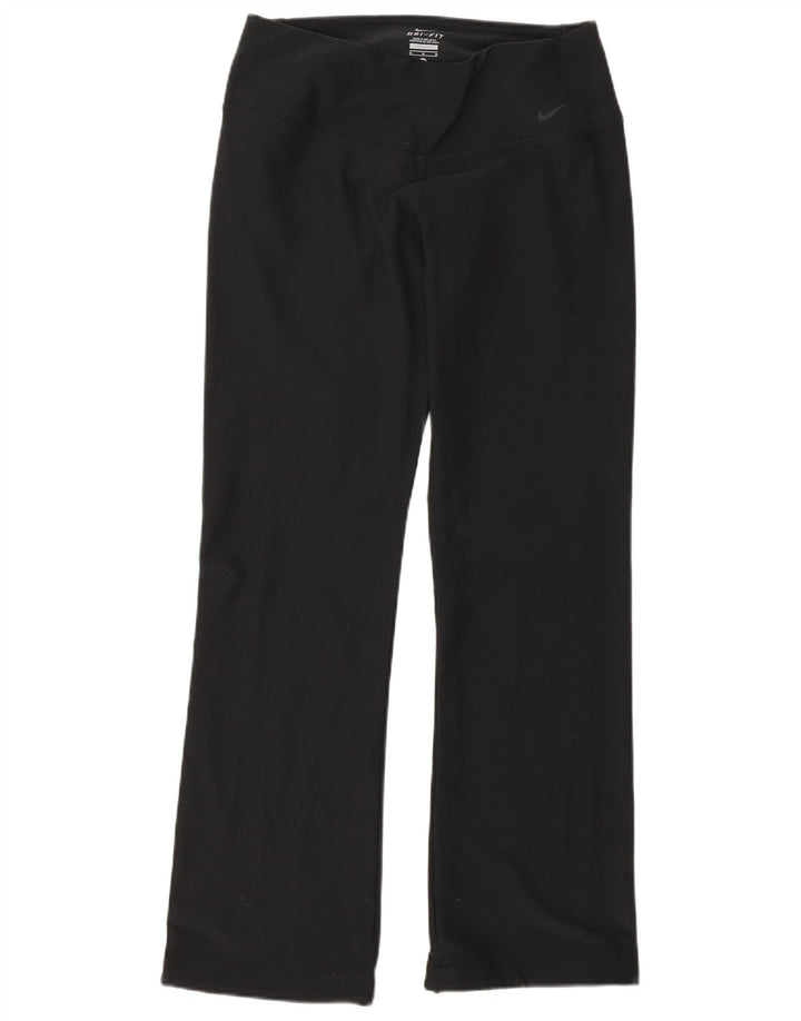 Pantaloni della tuta Nike Dri Fit da donna UK 14 medio nero