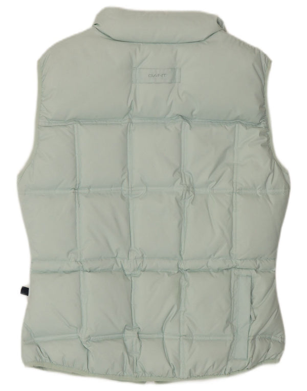 Gilet imbottito da donna GANT UK 14 medio turchese poliestere
