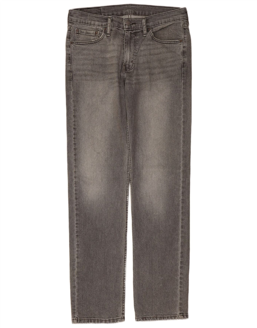 Levi's Uomo 514 Jeans dritti Taglia 30 W30 L32 Cotone grigio
