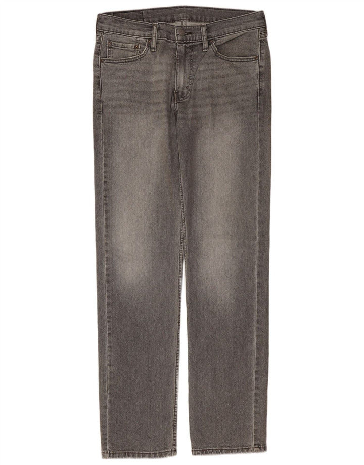 Levi's Uomo 514 Jeans dritti Taglia 30 W30 L32 Cotone grigio