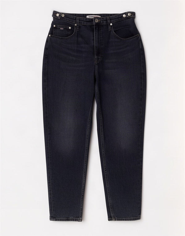 Jeans affusolati da uomo Tommy Hilfiger a vita alta W32 L27 cotone blu
