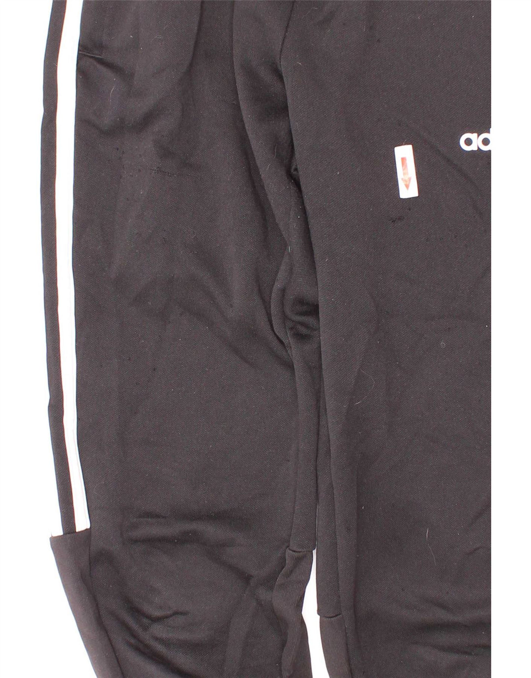 Pantaloni della tuta Adidas Climalite da ragazzo 11-12 anni in poliestere nero