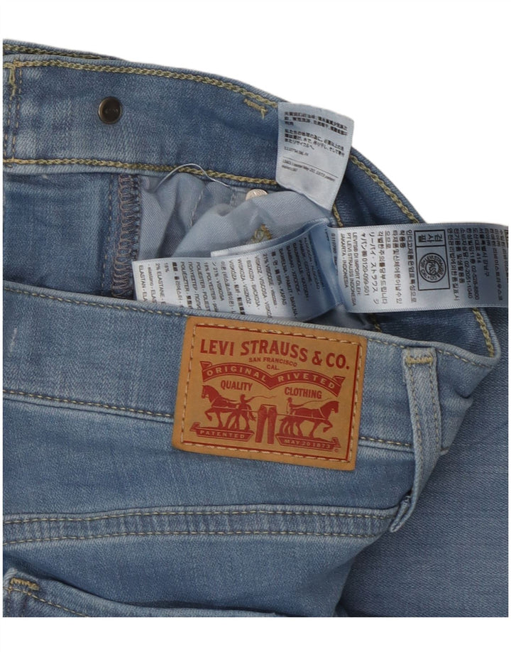 Jeans dritti modellanti da donna 314 Levi's W27 L32 cotone blu