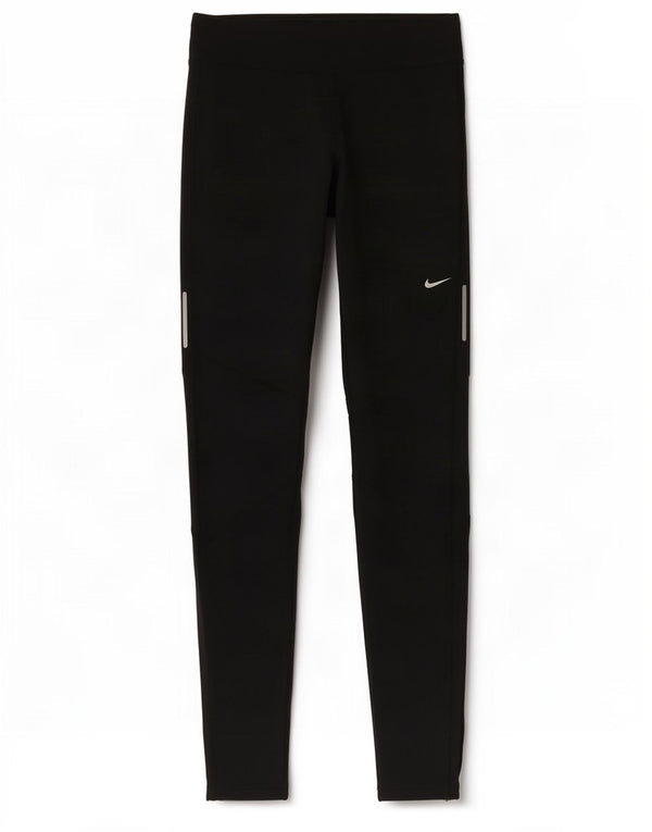 Leggings Nike Dri Fit da donna UK 10 piccoli poliestere nero