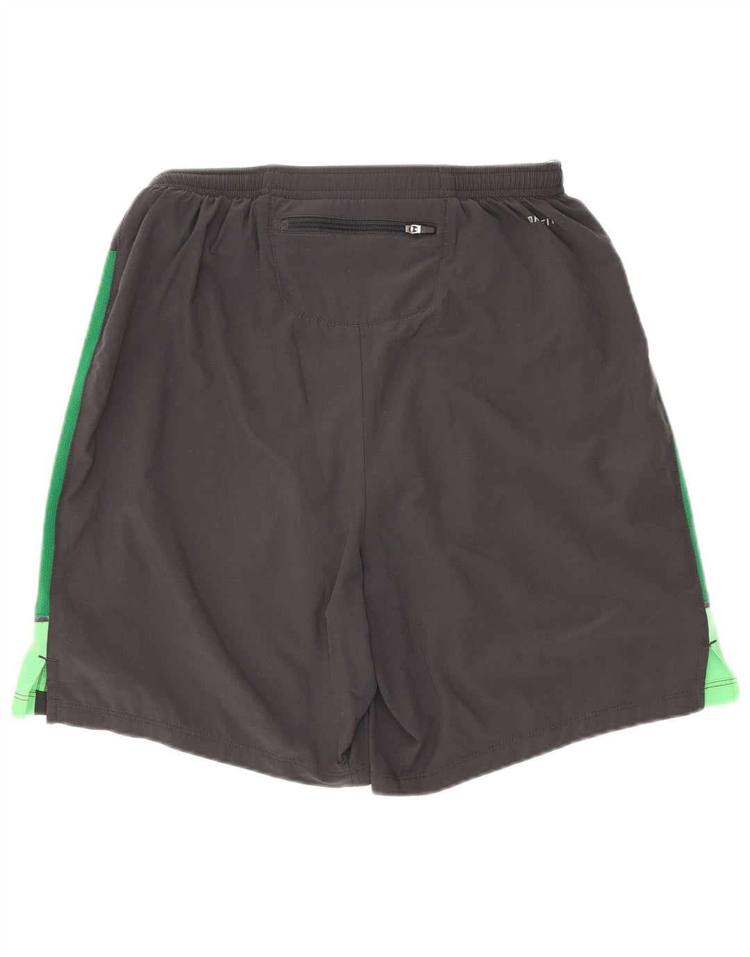 Pantaloncini sportivi regolari da uomo Nike Small Grey Colourblock in poliestere sportivo
