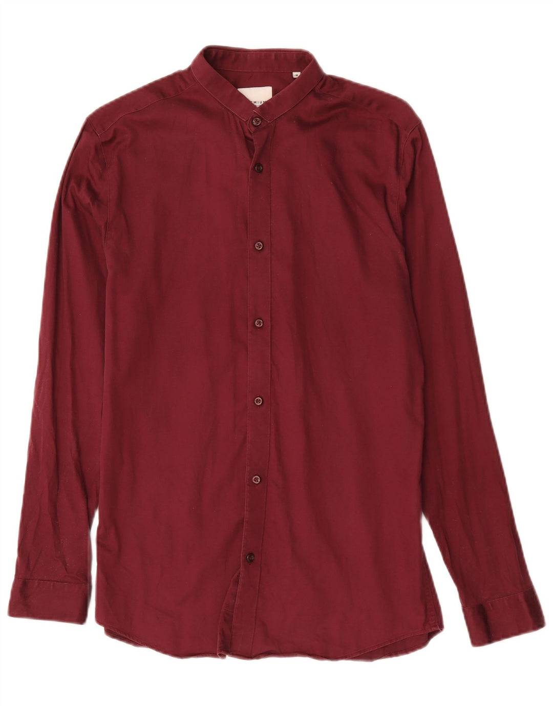 Camicia da uomo Jack & Jones taglia 40 cotone bordeaux medio