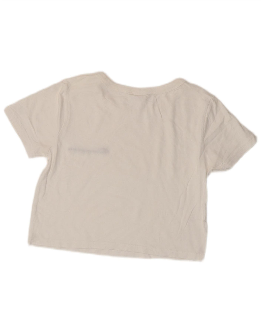 CHAMPION T-shirt oversize corta Heritage da donna UK 6 XS Bianca