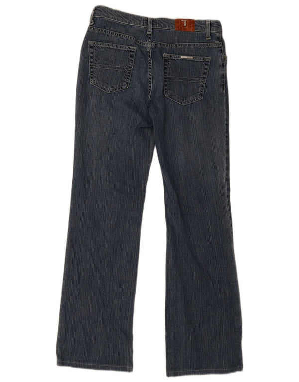 Jeans TRUSSARDI Donna Bootcut W27 L29 Blu Cotone