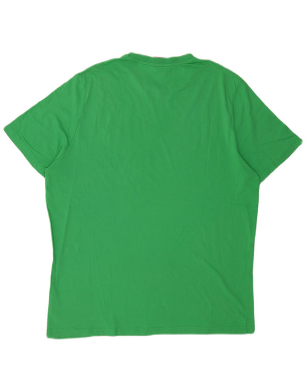 T-shirt da uomo Puma Top 2XL verde cotone