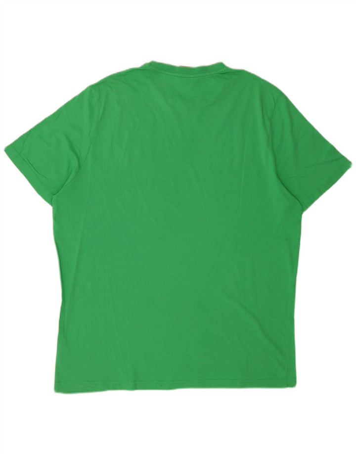 T-shirt da uomo Puma Top 2XL verde cotone