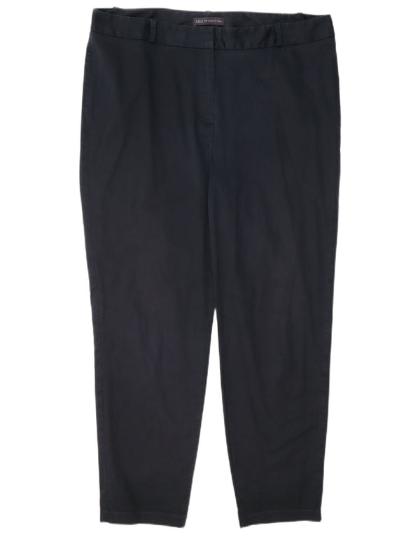 Pantaloni casual da donna Marks & Spencer UK 16 Large W38 L28 Blu navy