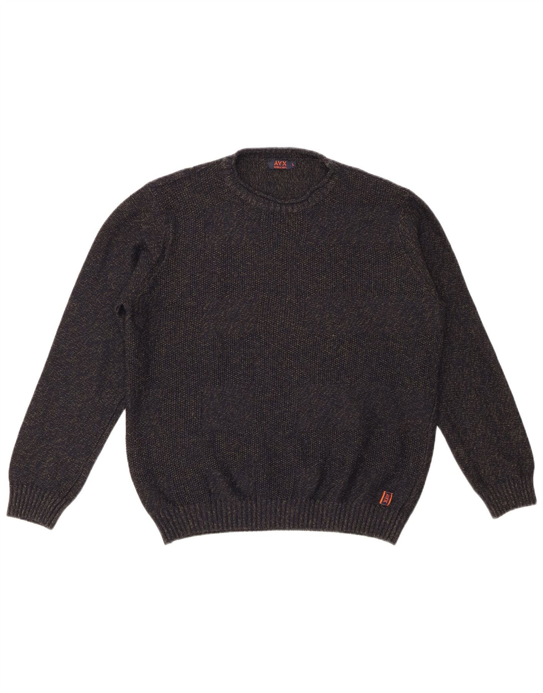 Maglione maglione girocollo da donna AVIREX UK 16 grande blu navy screziato