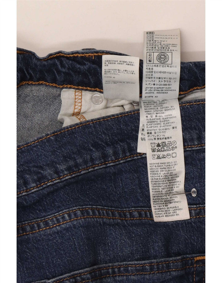Levi's Uomo 502 Jeans affusolati W36 L30 Cotone blu