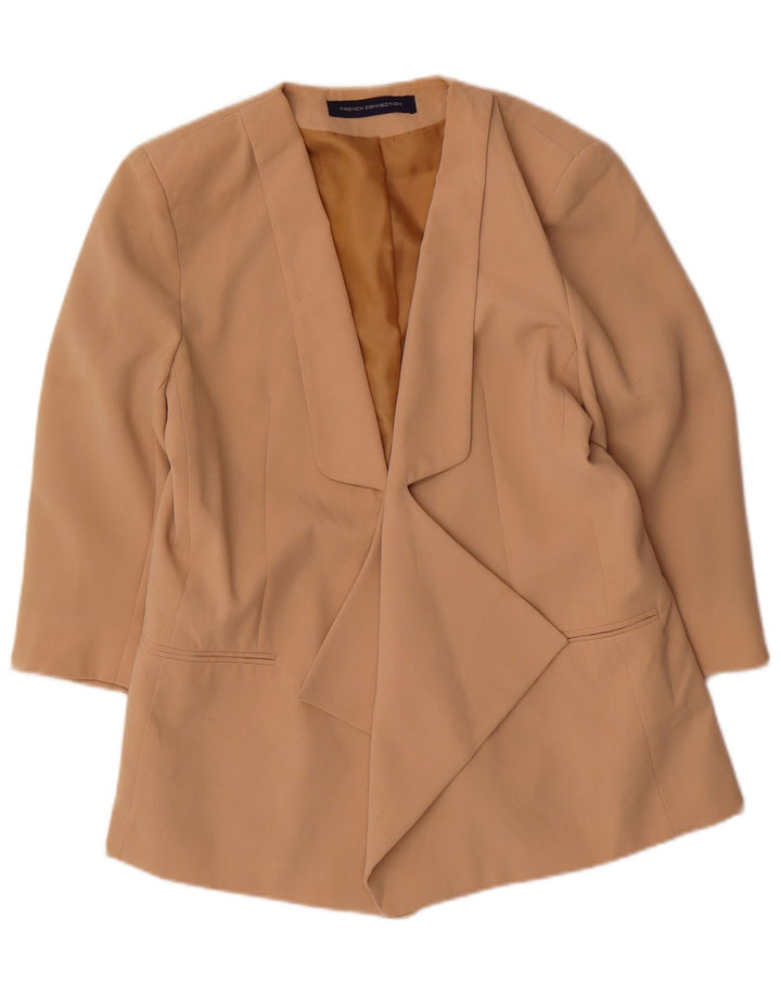 Giacca blazer da donna con maniche a 3/4 French Connection UK 14 Beige medio