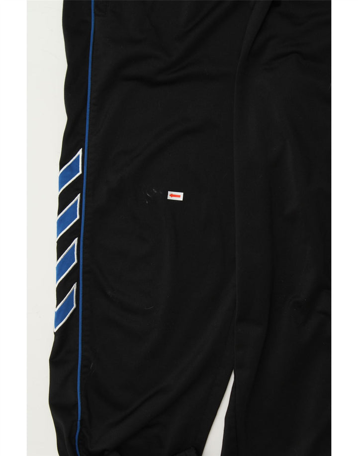 HUMMEL Mens Tracksuit Trousers Joggers Large Black Polyester Vintage Hummel and Second-Hand Hummel from Messina Hembry 
