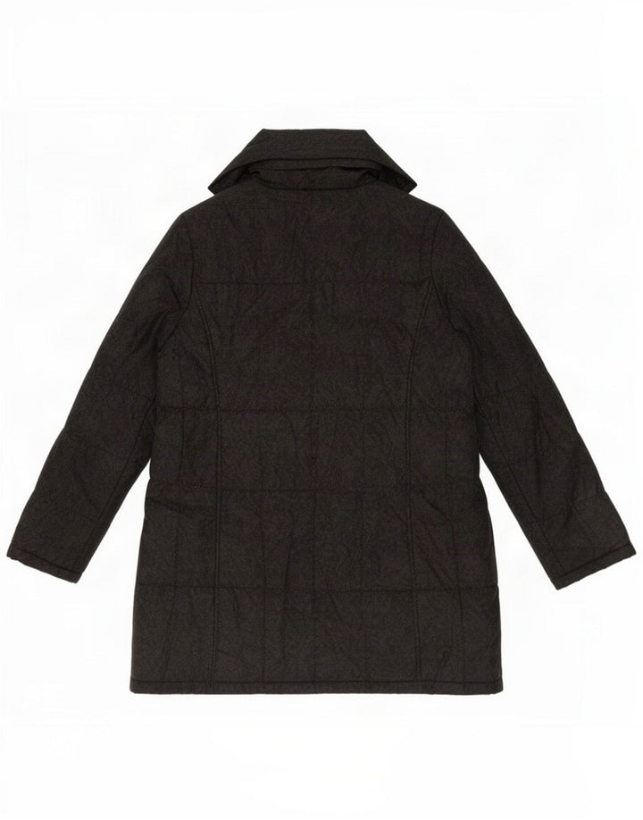 Cappotto imbottito da donna Marks & Spencer UK 14 Poliestere grigio medio