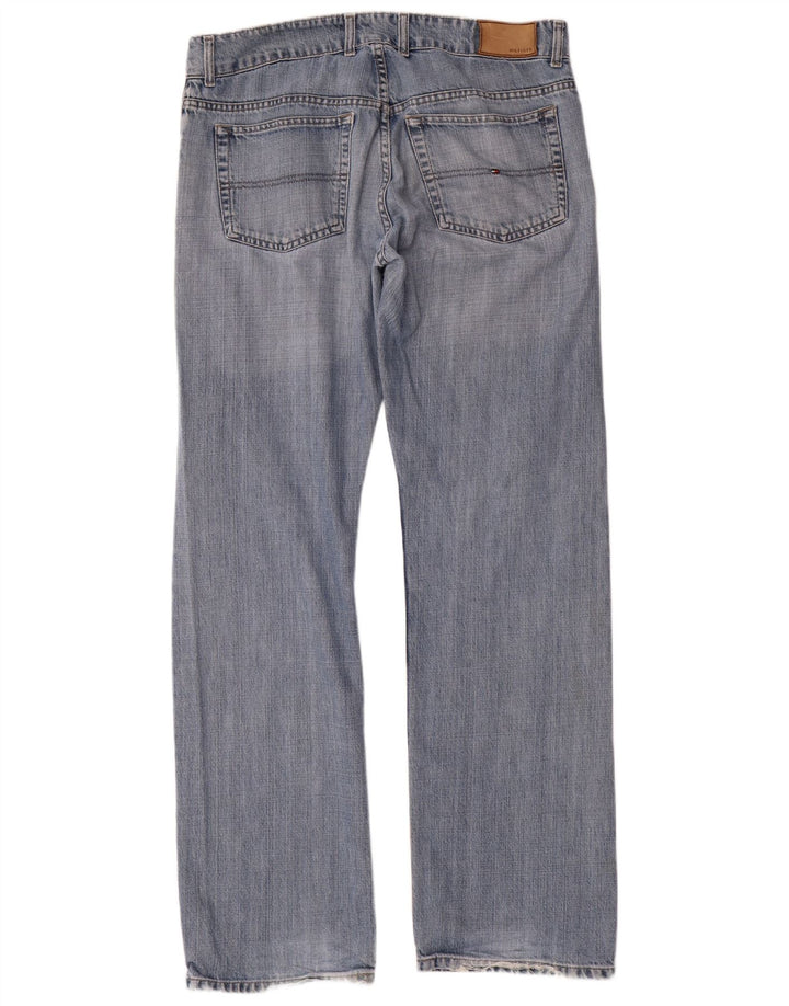 Jeans dritti da uomo Tommy Hilfiger W34 L36 Blu