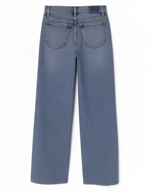 Abercrombie & Fitch Womens High Rise Loose Jeans US 6 Medium W28 L29 Blue