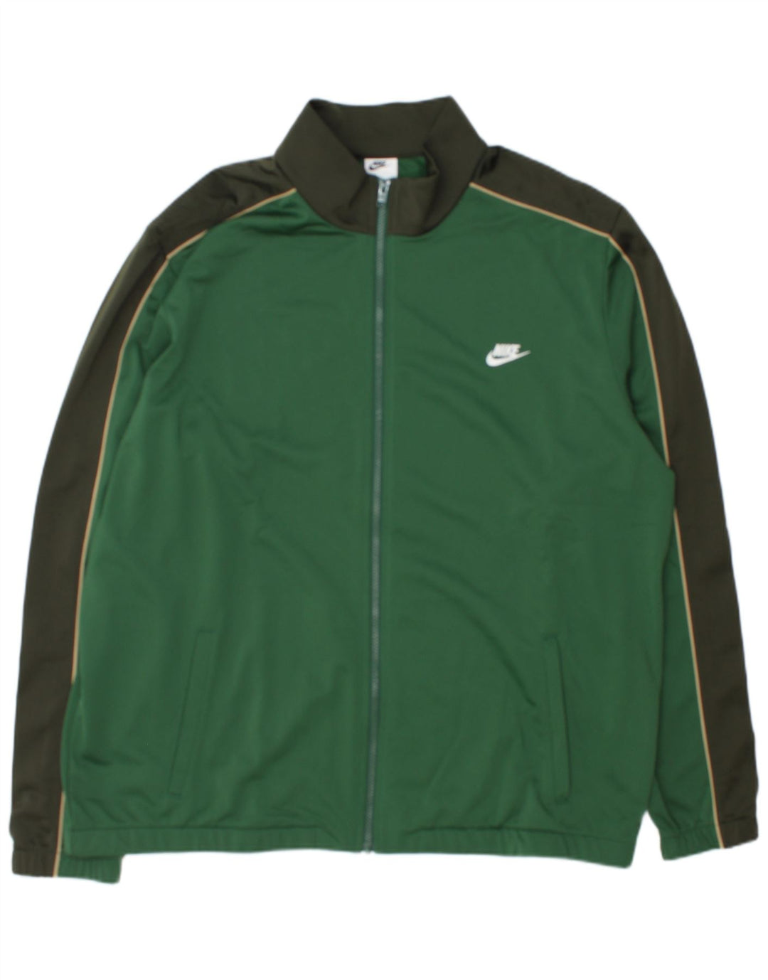 Giacca da tuta da uomo Nike 2XL verde color block