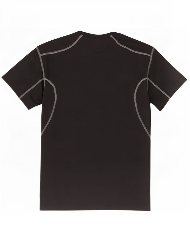 T-shirt da uomo Nike Top Large nera in poliestere