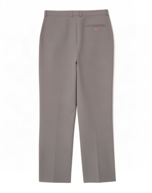 Pantaloni da abito dritti Marks & Spencer St. Michael da uomo W34 L33 Grigi