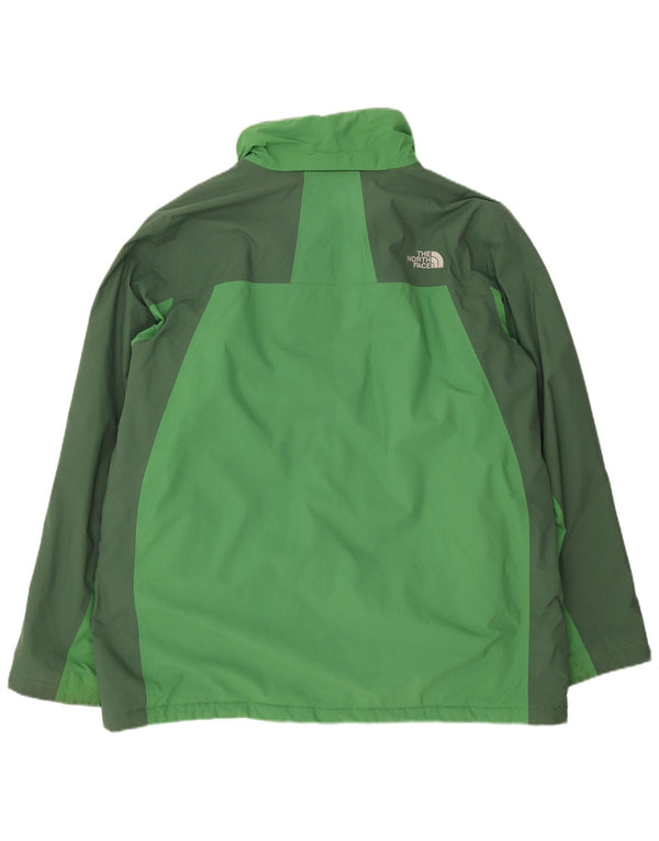 Giacca a vento da uomo The North Face UK 42 XL Nylon color block verde
