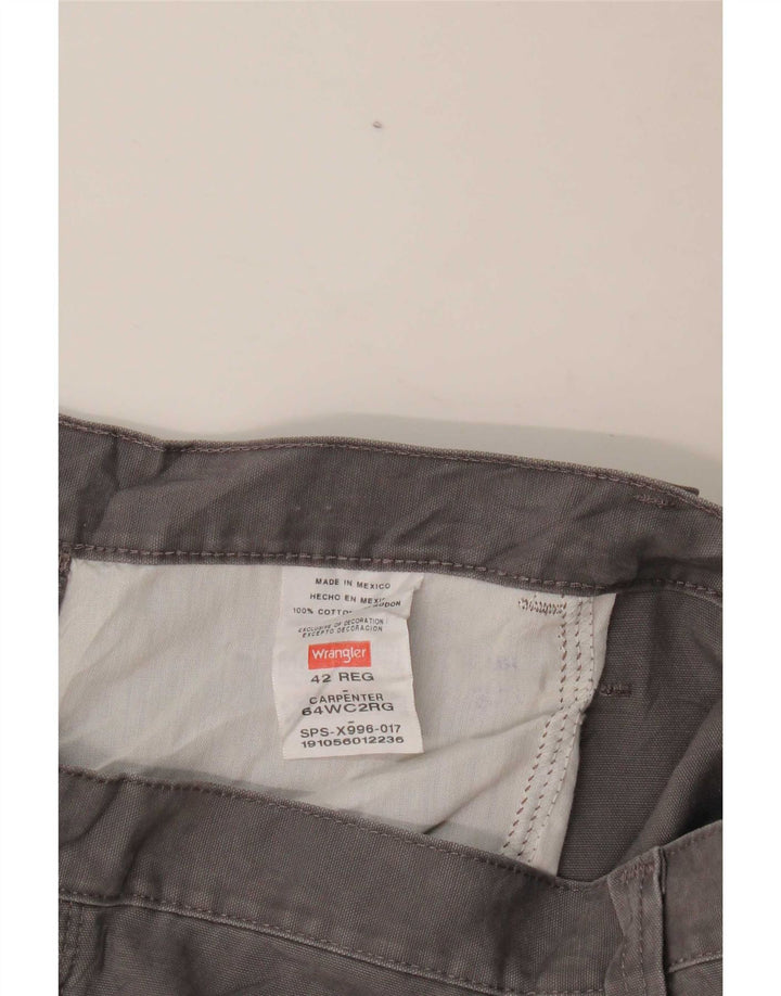 Pantaloncini cargo da uomo Wrangler W42 2XL cotone grigio