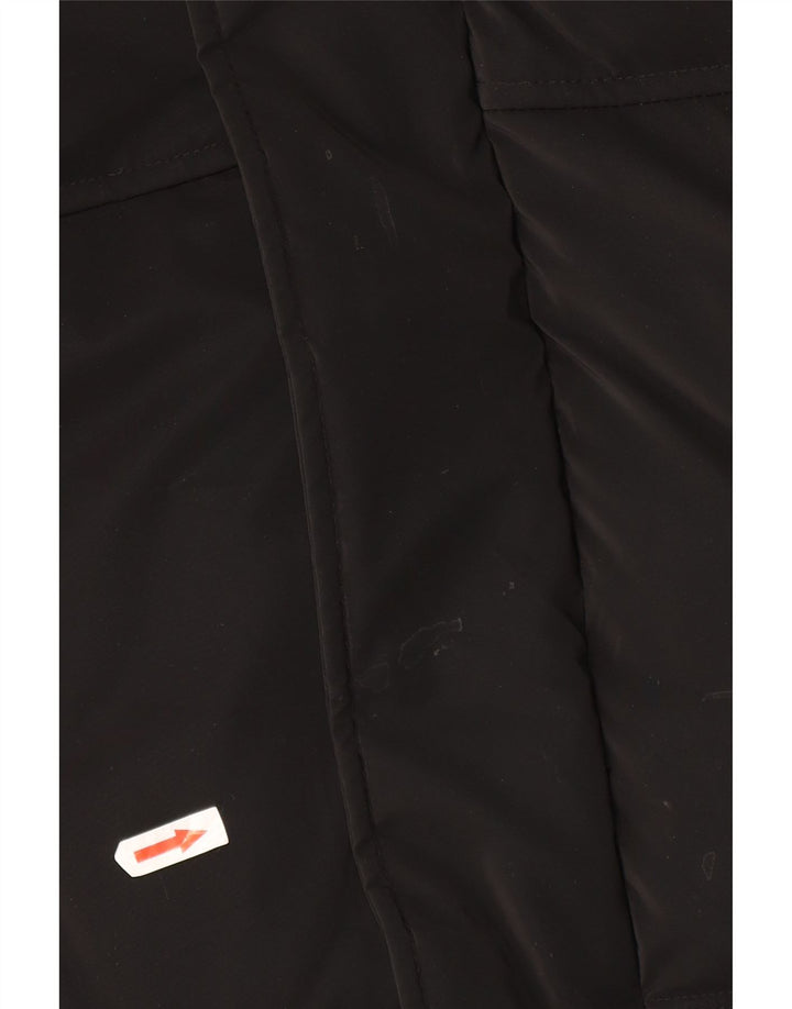 Cappotto imbottito con cappuccio da uomo Zara UK 38 medio nero