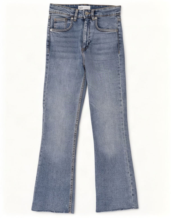 Zara Jeans svasati da donna EU 34 2XS W24 L26 Blu