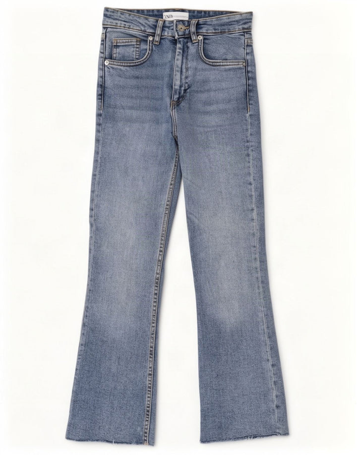 Zara Jeans svasati da donna EU 34 2XS W24 L26 Blu