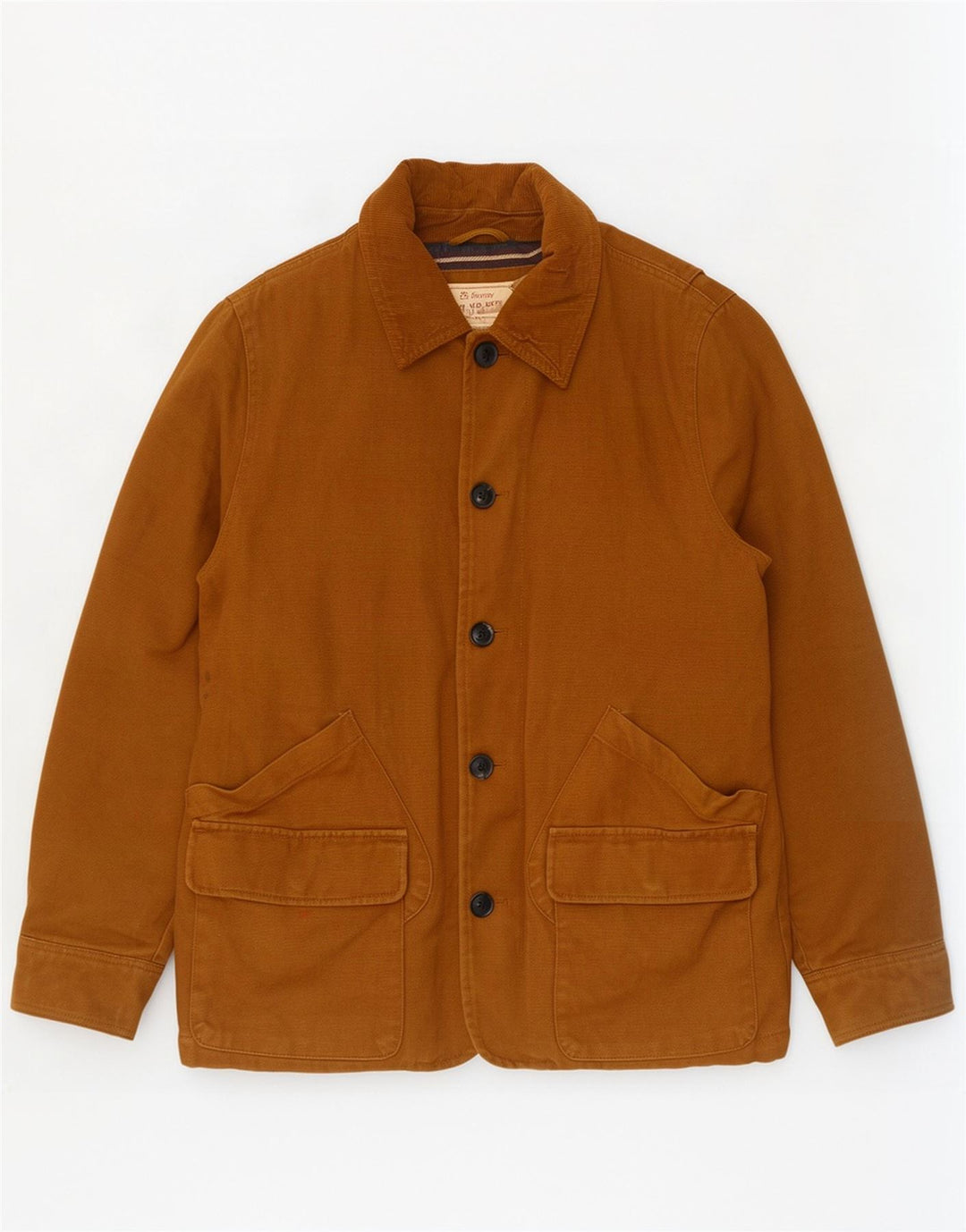Giacca utility da uomo Fat Face UK 38 Cotone marrone medio