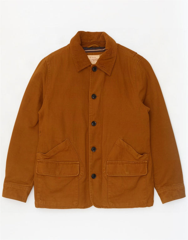Giacca utility da uomo Fat Face UK 38 Cotone marrone medio