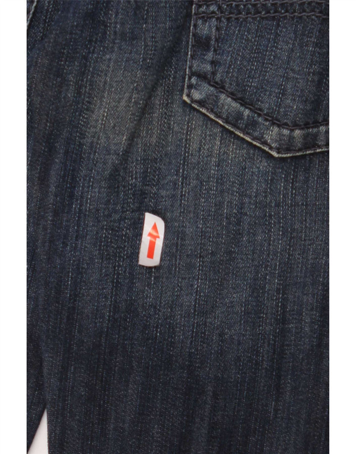 Jeans Bootcut da donna Armani Taglia 26 W30 L33 Cotone blu navy