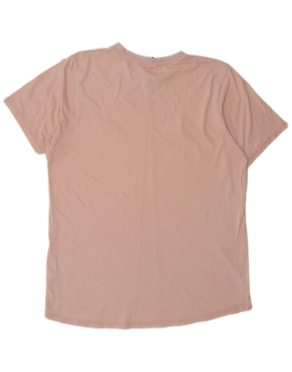 T-shirt da uomo Ellesse Top XL in cotone rosa
