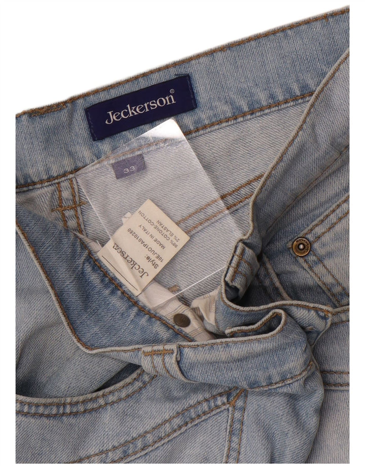 Jeans slim da uomo Jeckerson W33 L29 cotone blu