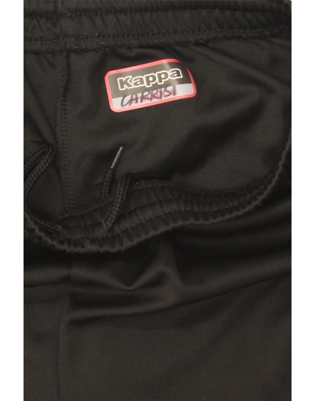 Pantaloni da tuta da uomo Kappa Small neri in poliestere