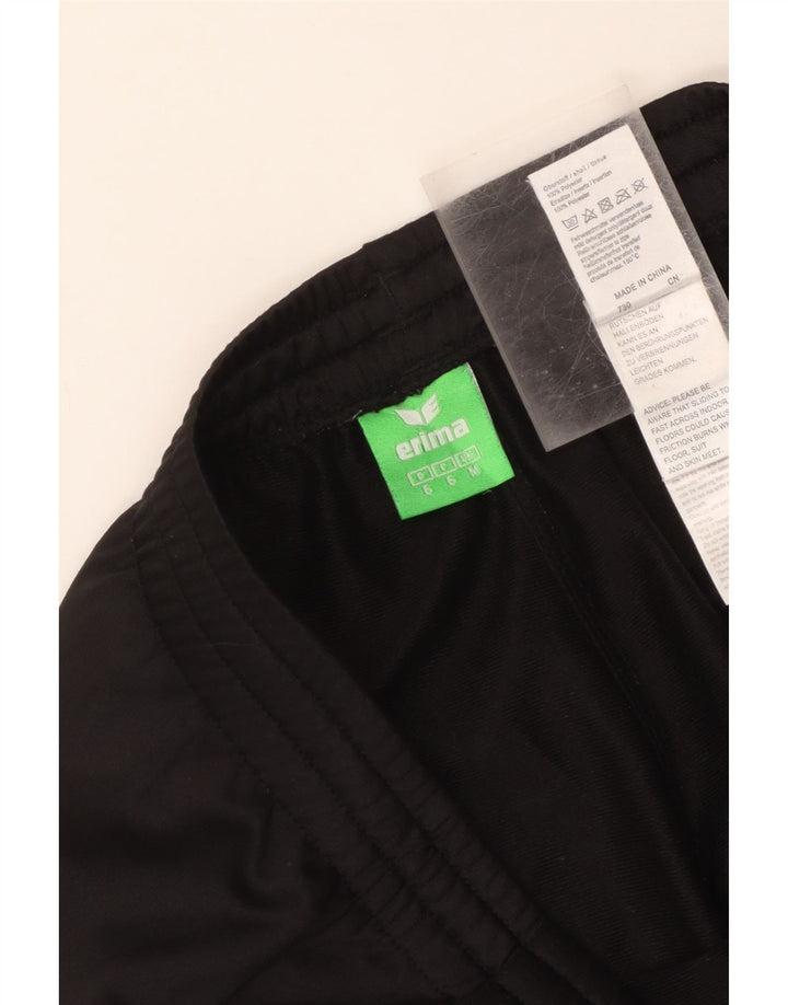 Pantaloni da tuta da uomo Erima in poliestere nero medio