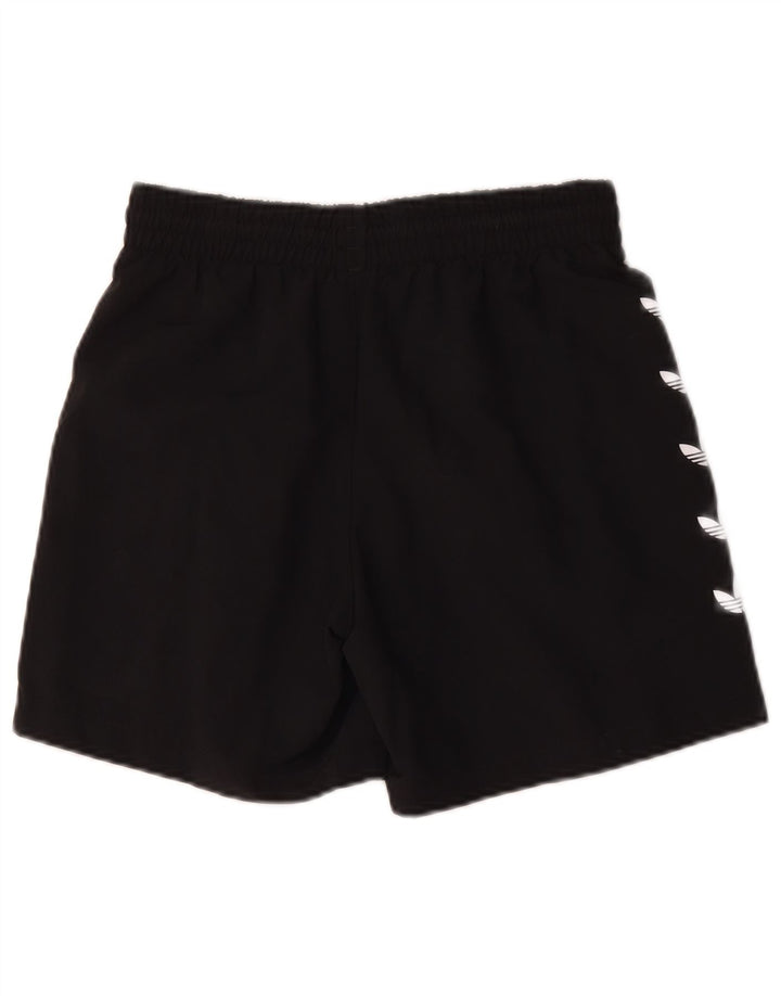 Pantaloncini sportivi grafici da uomo Adidas piccoli sportivi in poliestere nero