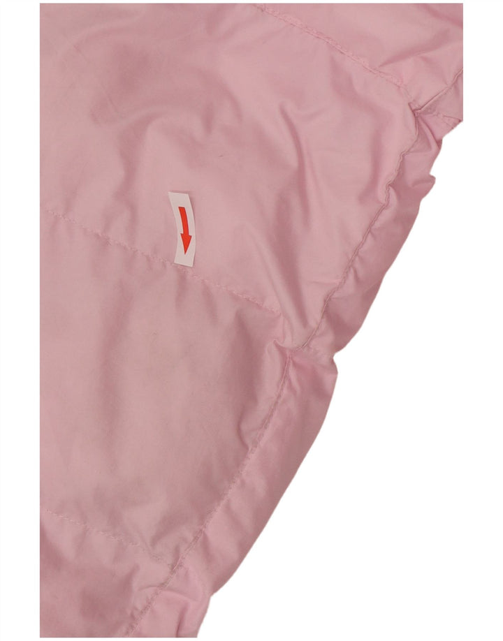 Giacca imbottita con cappuccio Nike per ragazze 13-14 anni XL rosa poliestere