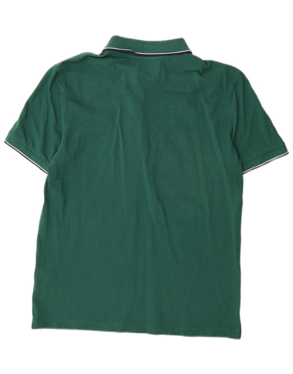 Polo Kappa Uomo Large Verde Cotone