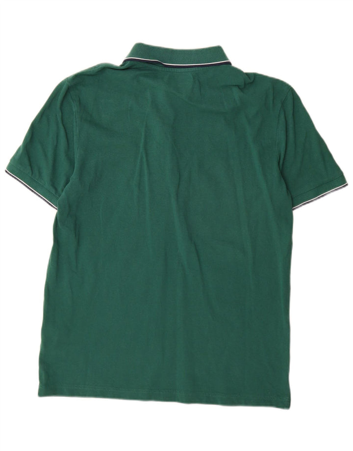 Polo Kappa Uomo Large Verde Cotone