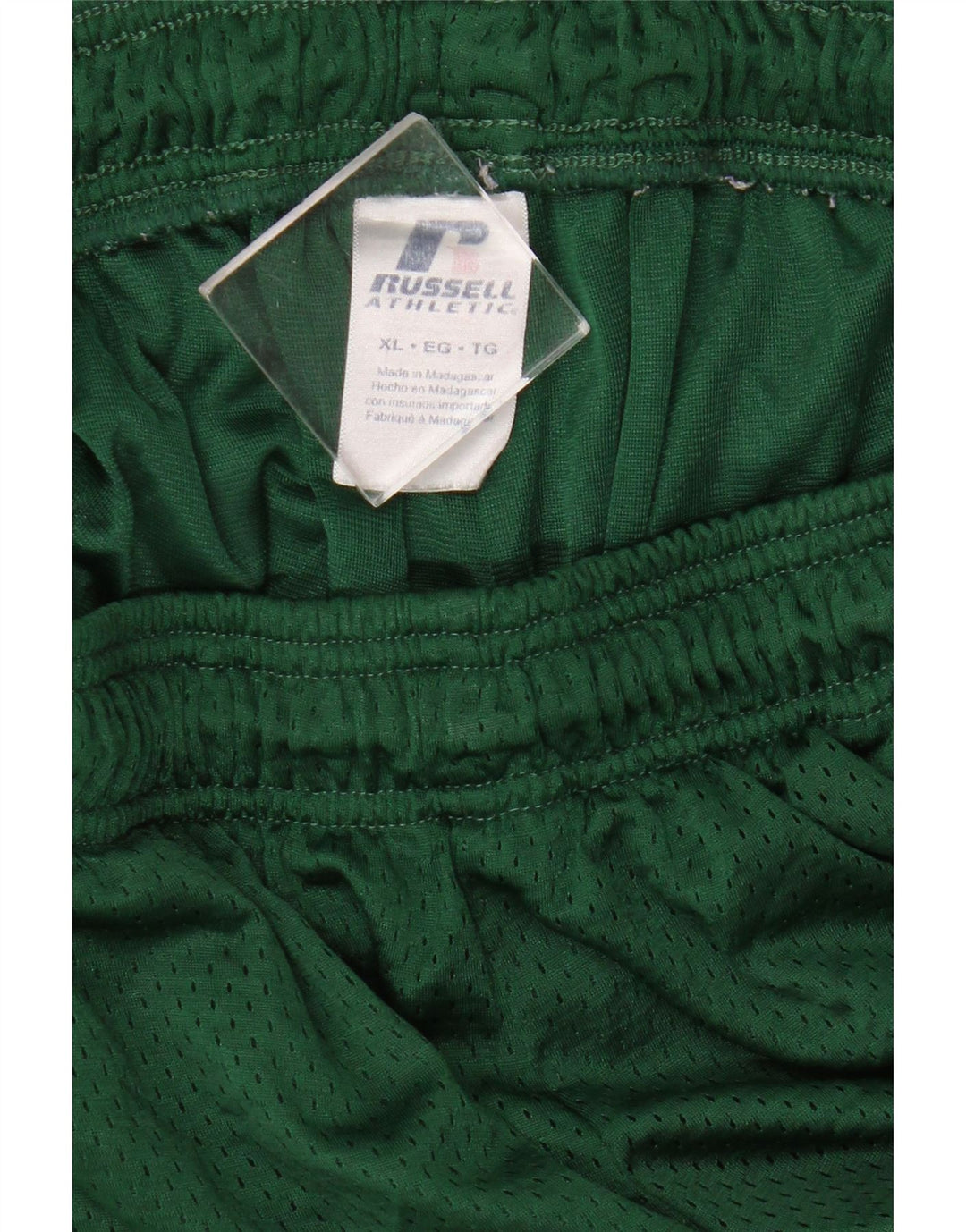 Pantaloncini sportivi da uomo Russell Athletic XL verde poliestere