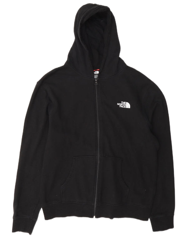 Maglione con cappuccio e zip da uomo The North Face grande in cotone nero