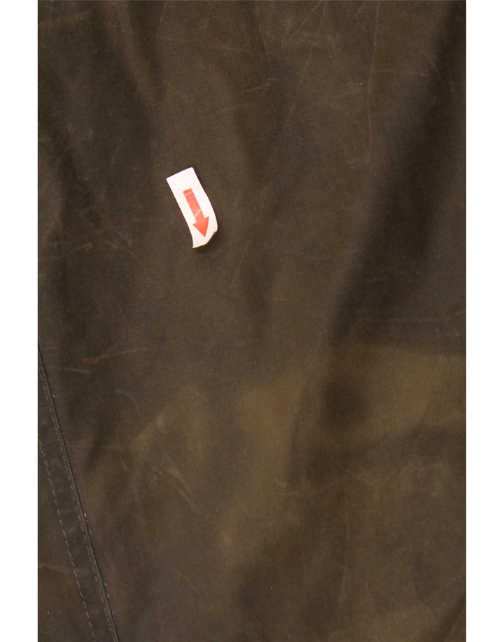 Giacca da uomo in cotone cerato Barbour UK 38 Cotone kaki medio